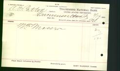 Bank Letterhead - Tradesmen National Bank