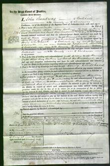 Court of Common Pleas - Hannah Taylor, Alice Mary Statham, Sarah Ann Sunderland-Original Ancestry