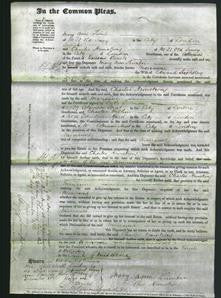 Court of Common Pleas - Marianne Kightley-Original Ancestry