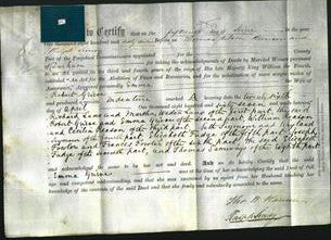 Deed by Married Women - Emma Grisoe-Original Ancestry