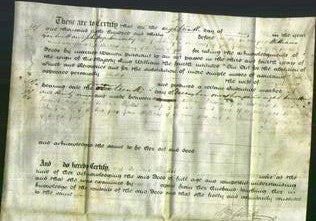 Deed by Married Women - Elizabeth Arnett-Original Ancestry