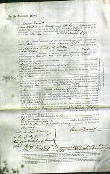 Court of Common Pleas - Louisa Corpe-Original Ancestry