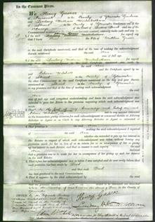 Court of Common Pleas - Ann Gassor-Original Ancestry