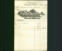 Letterhead - Byram Foundry Co.