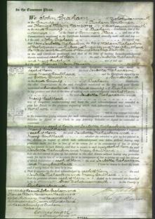 Court of Common Pleas - Isabella Richardson and Mary Coulthard-Original Ancestry