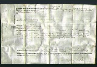 Deed by Married Women - Sarah Westley and Mary Goodman Wilkinson-Original Ancestry