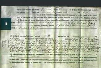 Deed by Married Women - Sophia Ann Alsop-Original Ancestry