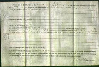 Deed by Married Women - Elizabeth Carter-Original Ancestry