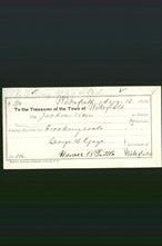 Wakefield, Massachusetts Payment Voucher - Jackson Horn-Original Ancestry