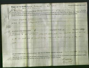 Deed by Married Women - Elizabeth Gomin-Original Ancestry