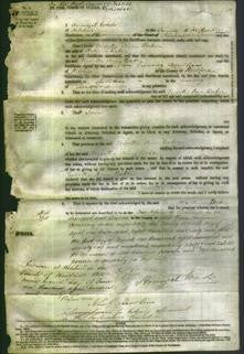 Court of Common Pleas - Martha Ann Baker-Original Ancestry