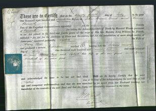 Deed by Married Women - Sophia Street-Original Ancestry