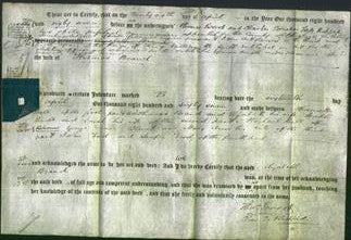 Deed by Married Women - Elizabeth Brand-Original Ancestry