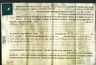 Deed by Married Women - Ann Edwards-Original Ancestry