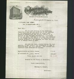 Letterhead - The Indianapolis Board of Trade