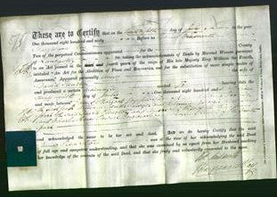 Deed by Married Women - Anne Kearton-Original Ancestry