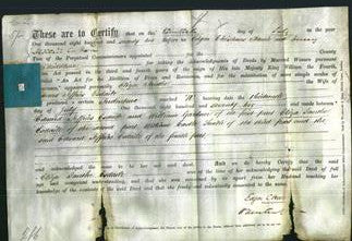 Deed by Married Women - Eliza Janthe Esdaile-Original Ancestry