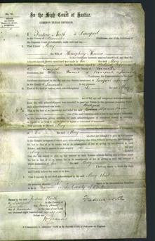 Court of Common Pleas - Mary Thomas-Original Ancestry