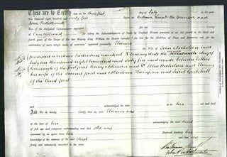 Deed by Married Women - Eleanor Nicholson-Original Ancestry