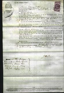Court of Common Pleas - Maria Coleman-Original Ancestry