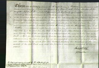 Deed by Married Women - Ann Reynolds-Original Ancestry
