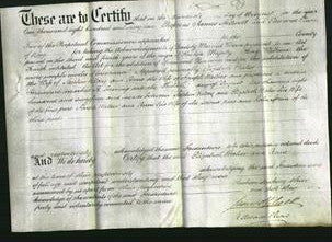 Deed by Married Women - Elizabeth Baker Kelcey and Anne Walker-Original Ancestry