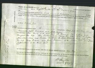 Deed by Married Women - Ann Rigg-Original Ancestry