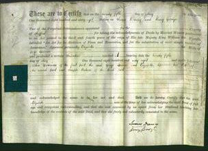 Deed by Married Women - Elizabeth Spurrier-Original Ancestry