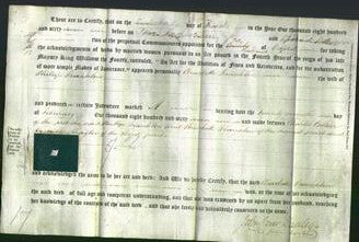 Deed by Married Women - Charlotte Franklin-Original Ancestry