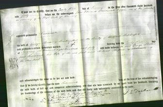 Deed by Married Women - Susannah Burr-Original Ancestry