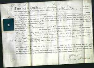Deed by Married Women - Mary Smoothey-Original Ancestry