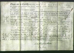 Deed by Married Women - Elizabeth Graham and Sarah Ann Willoughby-Original Ancestry