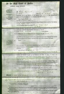 Court of Common Pleas - Martha Ann Atkinson-Original Ancestry