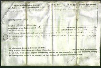 Deed by Married Women - Ann Fincher-Original Ancestry