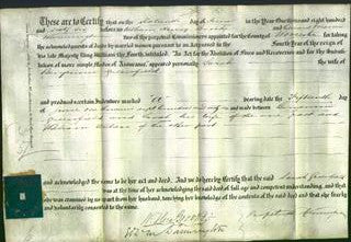 Deed by Married Women - Sarah Greenfield-Original Ancestry