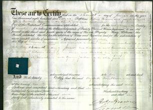 Deed by Married Women - Elizabeth Tombleson-Original Ancestry