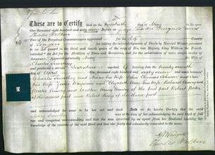 Deed by Married Women - Mary Smoothey-Original Ancestry