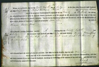 Deed by Married Women - Ann Lea Mountford-Original Ancestry