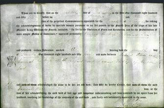 Deed by Married Women - Hannah Price-Original Ancestry
