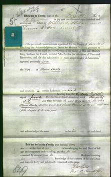 Deed by Married Women - Anne Clarke-Original Ancestry