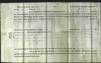 Deed by Married Women - Priscilla Richards-Original Ancestry