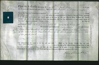 Deed by Married Women - Eliza Ellis Hewett-Original Ancestry