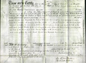 Deed by Married Women - Sarah Marks and Elizabeth Cunningham-Original Ancestry