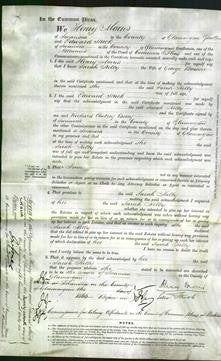 Court of Common Pleas - Sarah Kilby Bowser-Original Ancestry