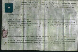 Deed by Married Women - Sarah Rebecca Colchester-Original Ancestry
