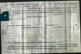 Deed by Married Women - Ann Doty-Original Ancestry