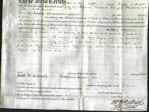Deed by Married Women - Ellen Fairhead-Original Ancestry