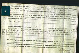 Deed by Married Women - Elizabeth Parrett-Original Ancestry