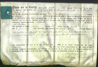 Deed by Married Women - Elizabeth Southin-Original Ancestry