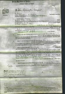 Court of Common Pleas - Mary Clarke-Original Ancestry